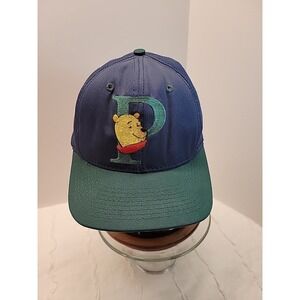 Vintage 90s Winnie the Pooh Two-Tone P Logo Adjustable Cap